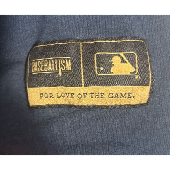 Baseballism Milwaukee Brewers Shirt Men's XXXL 3XL Blue Short Sleeve Baseball - Picture 5 of 7